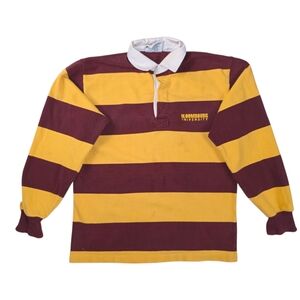 VINTAGE BARBARIAN BLOOMSBURG UNIVERSITY RUGBY POLO SHIRT
